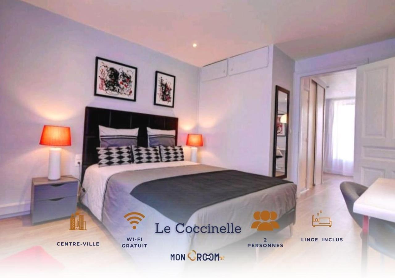 La Coccinelle - Appartement Proche Centre-Ville - Cosy - Mon Groom Troyes Exteriér fotografie
